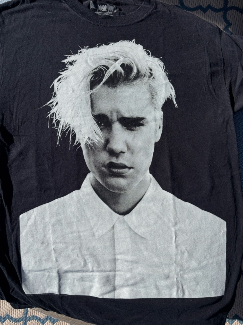 Justin Bieber Black Tee